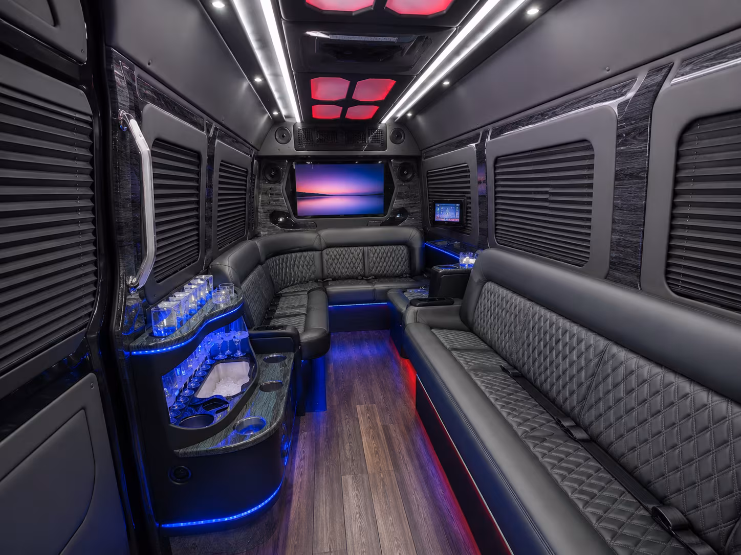 find shuttle service between the woodlands downtown and every stop between