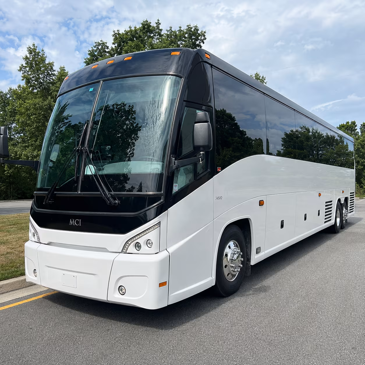 houston bus rental service area
