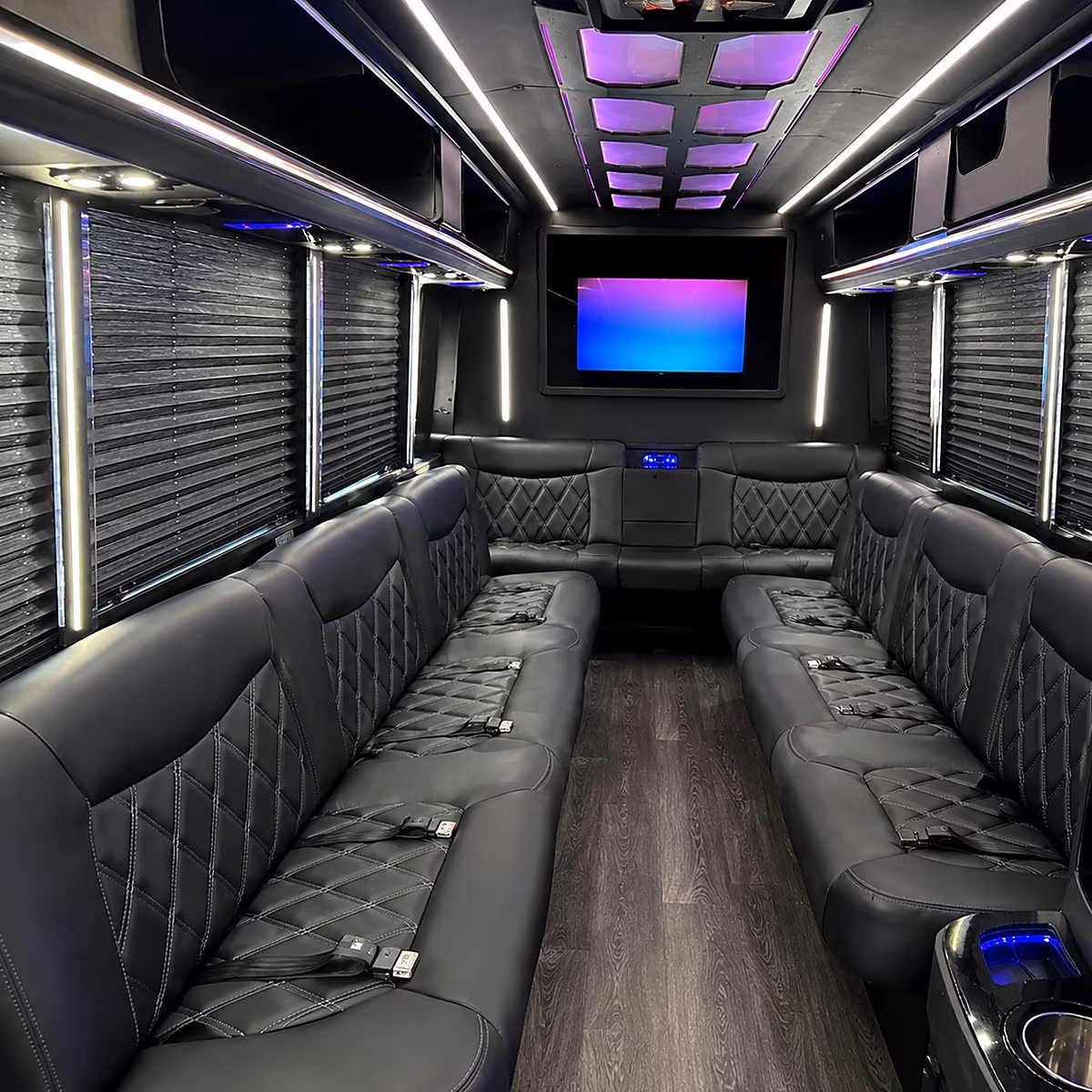 houston party bus rentals inside