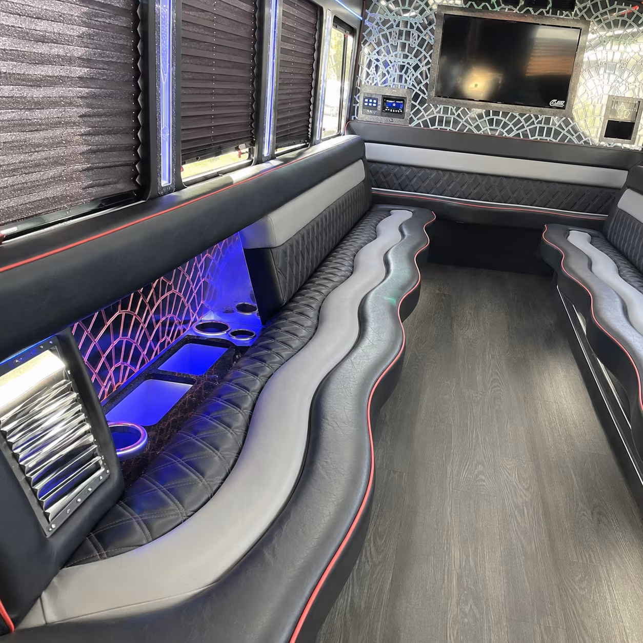 houston prom party bus rental