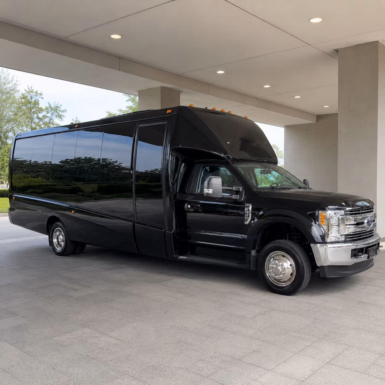 houston prom party buses with led lighting built in bars and sound systems