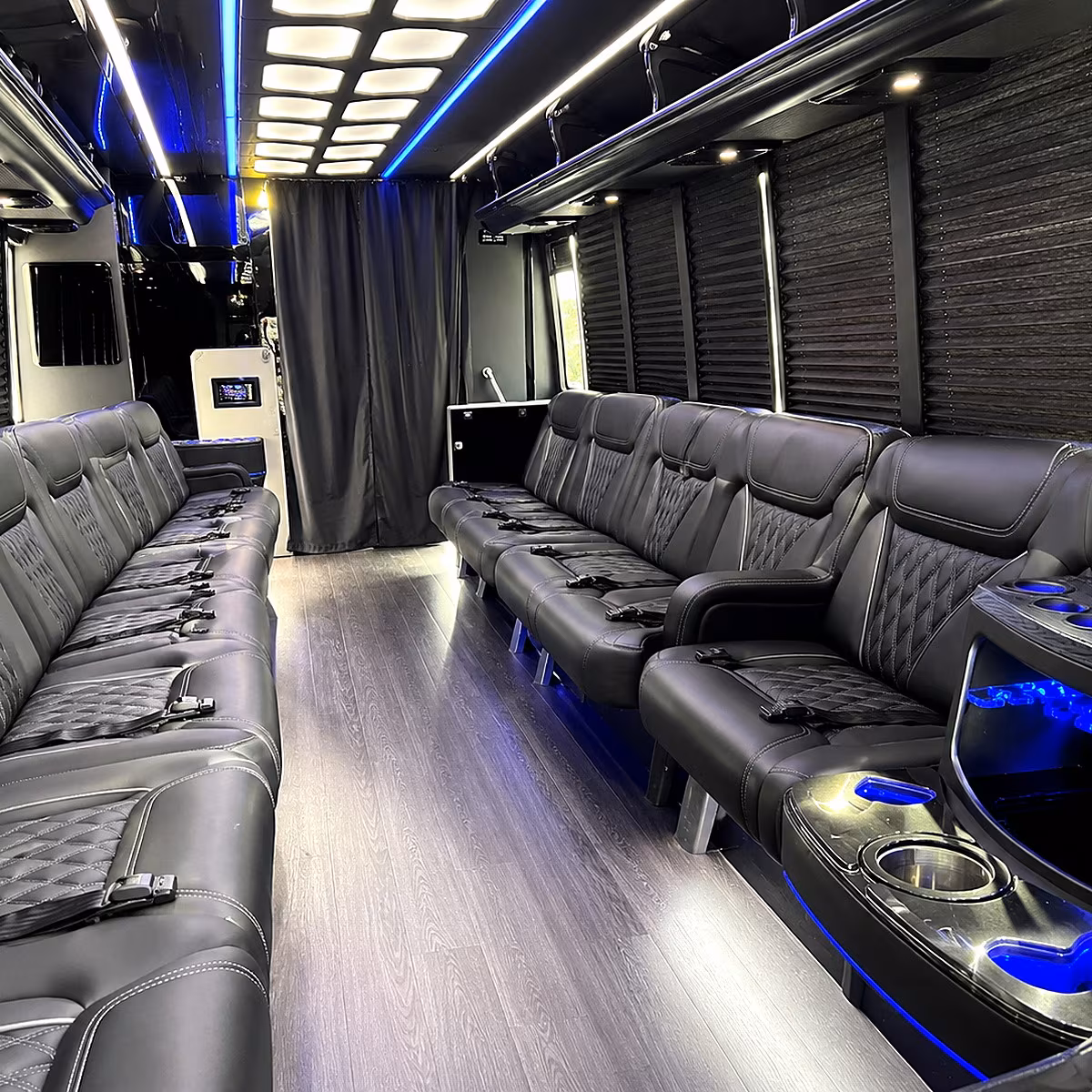 houston sporting event party bus rental