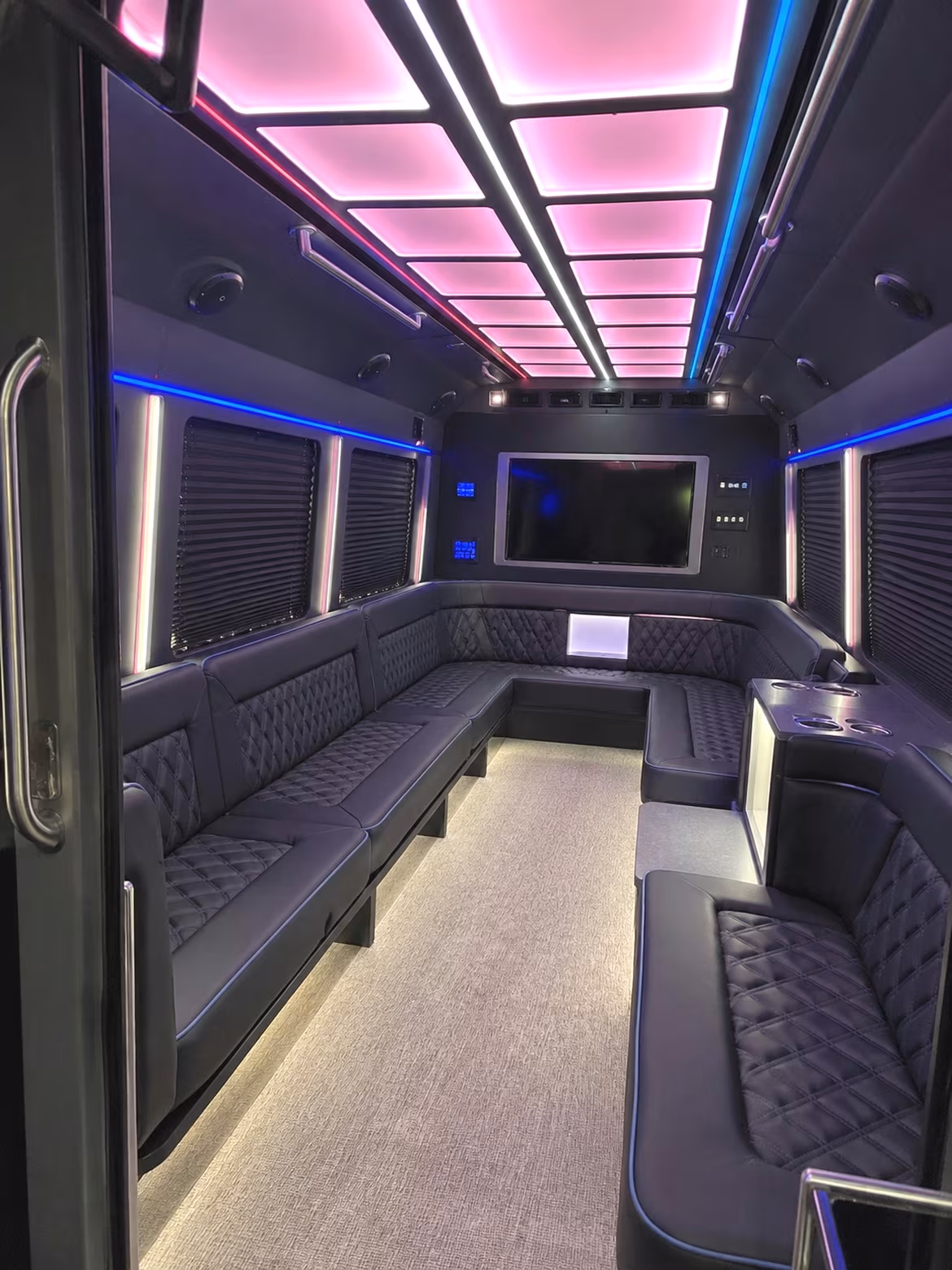 houston wedding party bus rental